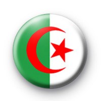 Algerian Flag Badge