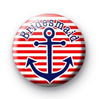Custom Anchor Bridesmaid Badges
