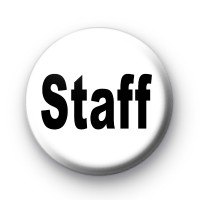 Black and White Staff Badge