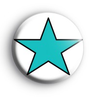 Teal Blue Star Badge