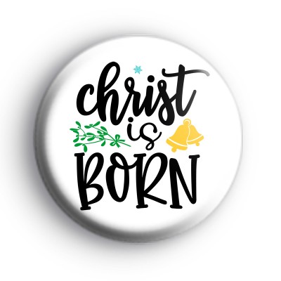 Religious Christmas Badge