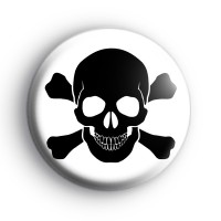 Skull and Cross Bones Black Badge