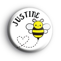 Custom Bee Name Badge