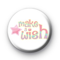 Cute Make A Wish Birthday Badge