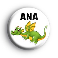 Green Dragon Name Badge