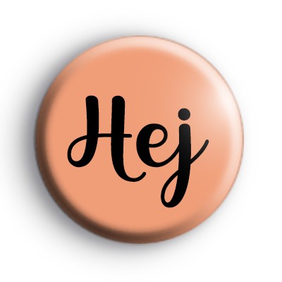 Hello - Hej Badge