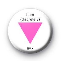 I am discretely gay badges