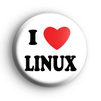 I Love Linux Badge