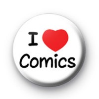 I Love Comics badges
