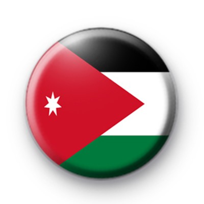 Patriotic National Flag of Jordan Pin Badges