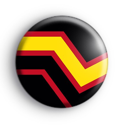 Latex and Rubber Pride Flag Badge