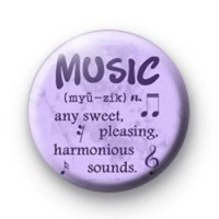 Music definition badge