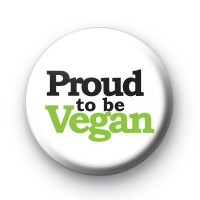 Proud to be a Vegan Badge