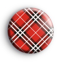 Red Tartan Badge