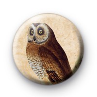 Retro Owl 3 Button Badge