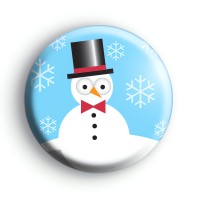 Cute Snowman Badges