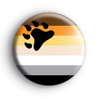 The International Bear Brotherhood Pride Flag Badge