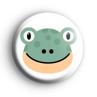 Green Toad Face Badge