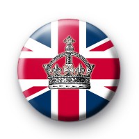Royal Crown Union Jack Badge