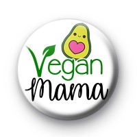 Vegan Mama Avocado Badge