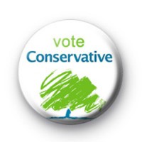 Vote Conservative Tory Election Badges