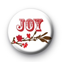 Christmas Joy Button Badges